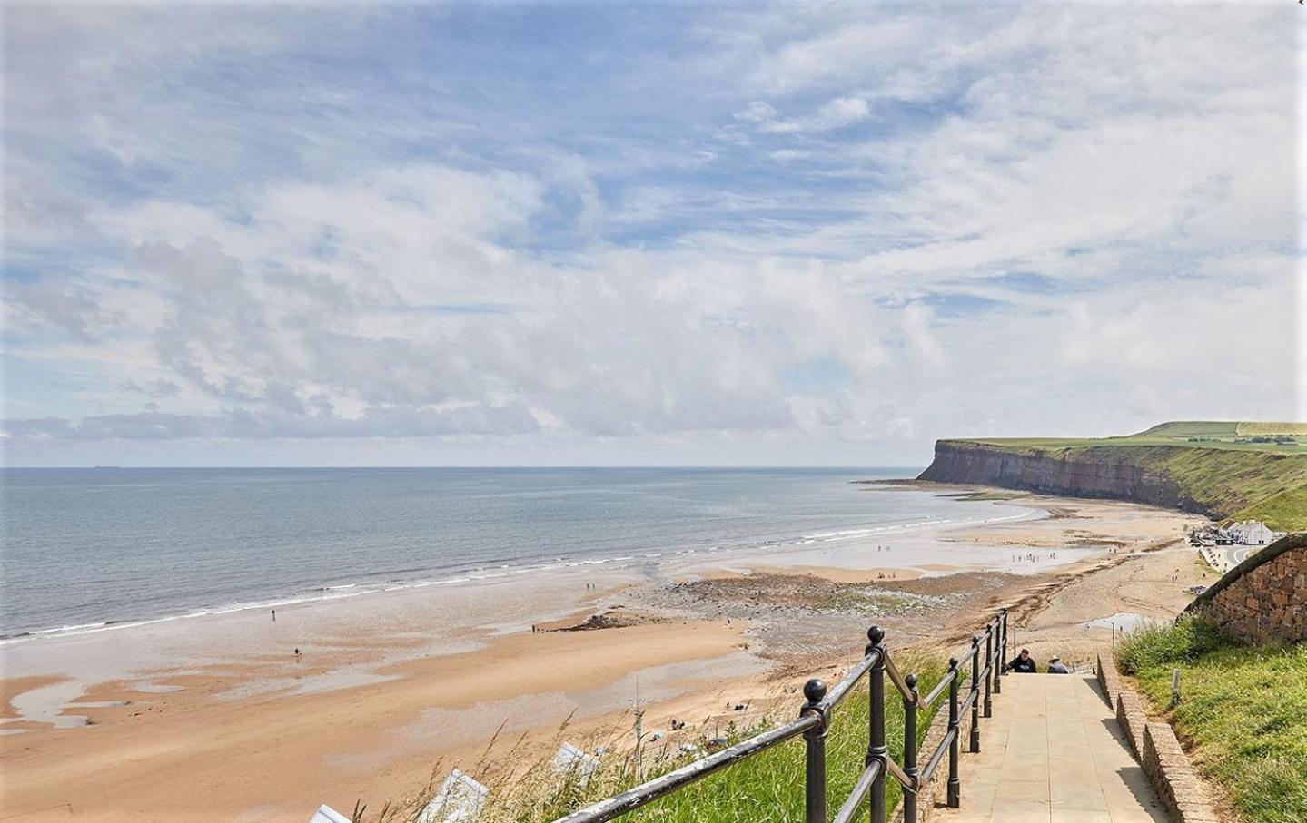 Sandside Beachfront Cottage Perfectly Saltburn Exterior foto